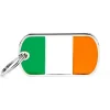 My Family Ireland Flag - ID Tag -