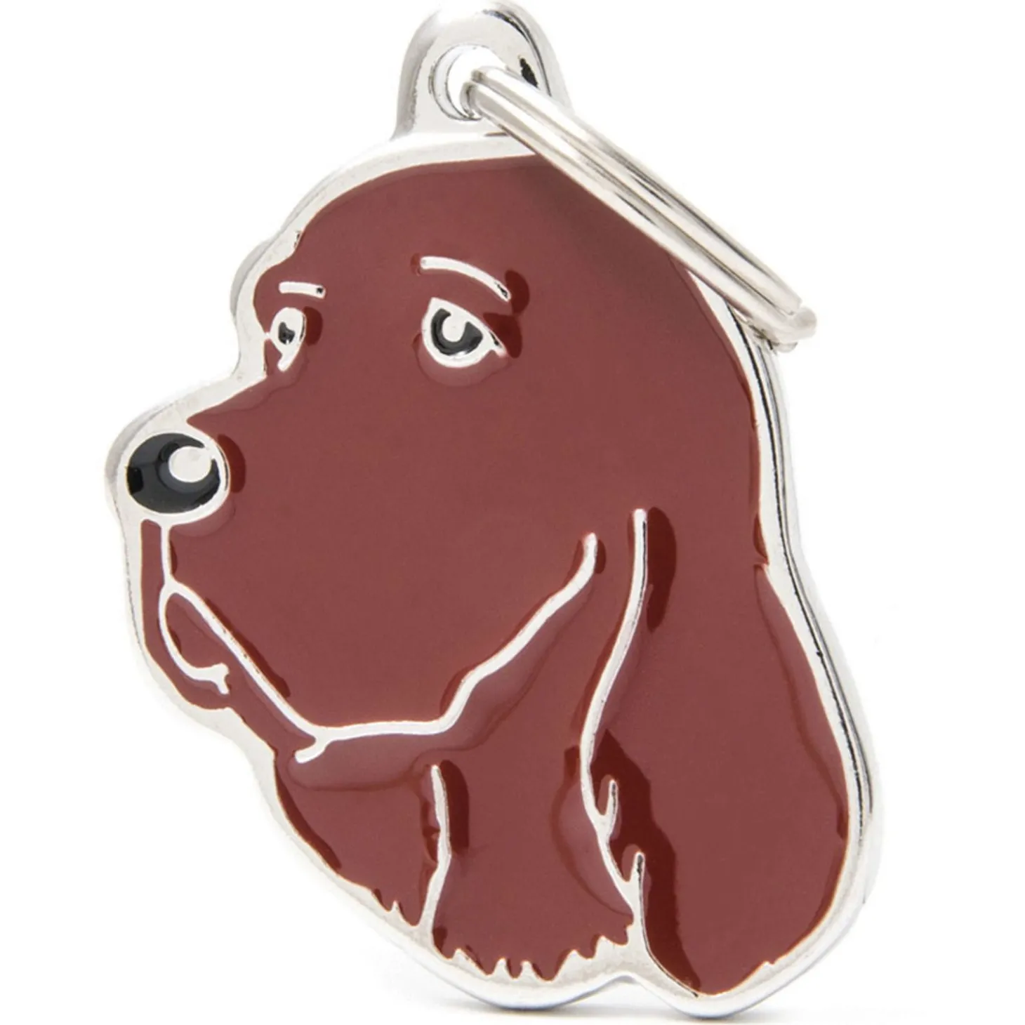 My Family Irish Setter - ID Tag -