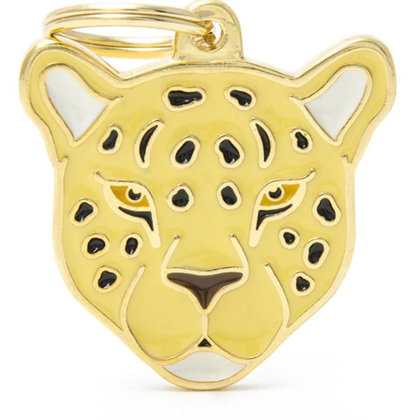 My Family Leopard - ID Tag -