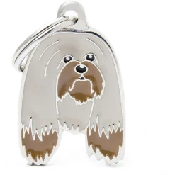 My Family Lhasa Apso - ID Tag -