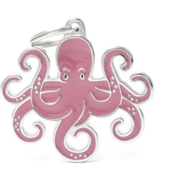 My Family Octopus - ID Tag -