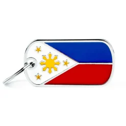 My Family Philippines Flag - ID Tag -
