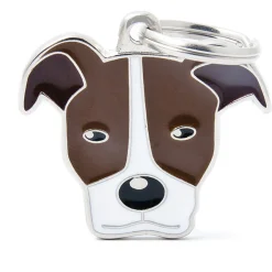 My Family Pitbull - ID Tag -