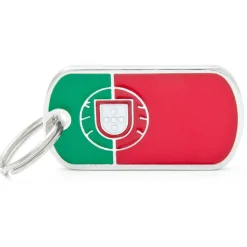 My Family Portuguese Flag - ID Tag -