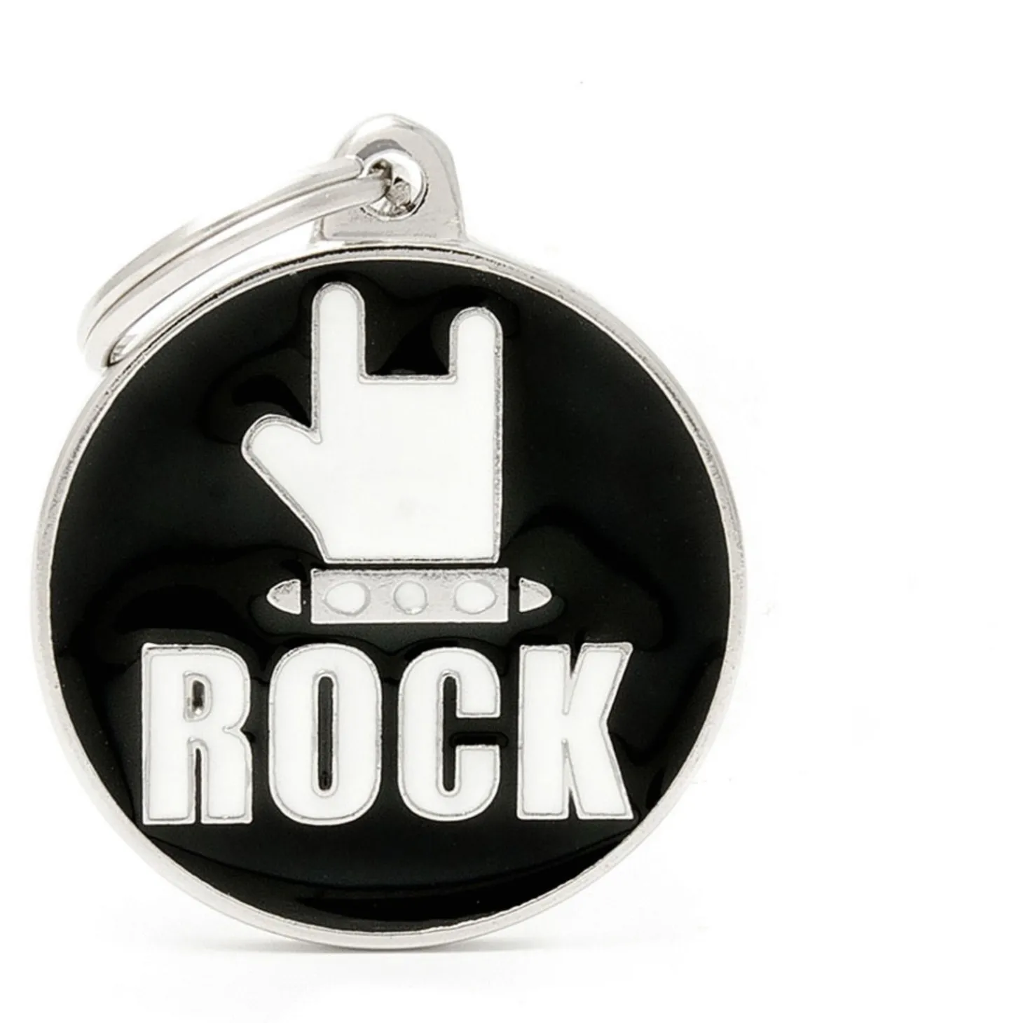 My Family Rock - ID Tag -