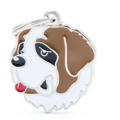 My Family Saint Bernard - ID Tag -