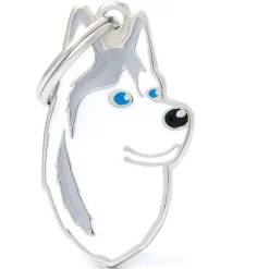 My Family Siberian Husky - ID Tag -