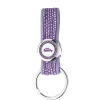 My Family Violet Glitter Saint Tropez Keyring - ID Tag -