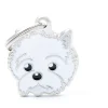 My Family West Highland White Terrier - ID Tag -