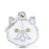 My Family White Persian - ID Tag -