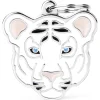 My Family White Tiger - ID Tag - Wit