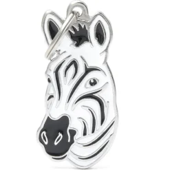 My Family Zebra - ID Tag -