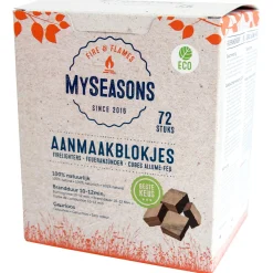 Myseasons Aanmaakblokjes - Barbecue -