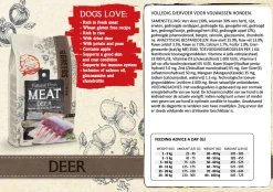 Natural Fresh Meat All Breeds Hert - Hondenvoer