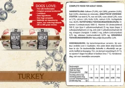 Natural Fresh Meat All Breeds Dog Worst Kalkoen - Hondenvoer