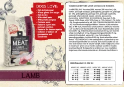 Natural Fresh Meat All Breeds Lam - Hondenvoer