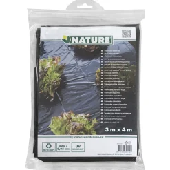 Nature Afdekzeil 50 Micron - Dekkleed - 3x4 m Zwart