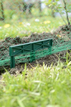 Nature Bevestigingspennen - Klim-En Geleide Artikel - 1x14.5x16.3 cm Groen 4 stuks