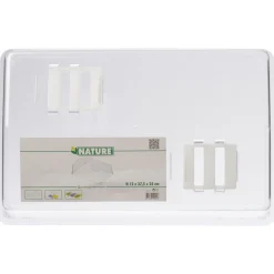 Nature Deksel Met Ventilatie Transparant - Klim-En Geleide Artikel - 37.5x12x24 cm Transparant