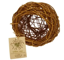 Nature First Willow Nest - Kooi Accessoire - 21x21x21 cm Naturel