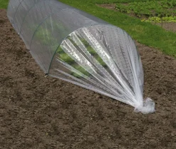 Nature Geperforeerde Moestuinfolie - Groeifolie Gronddoek - 10x2 m Transparant