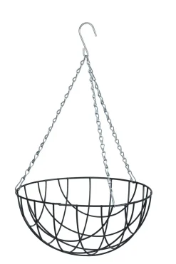 Nature Hanging Basket - Ophangen En Haken - Ø30x15.4 cm Grijs