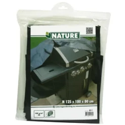 Nature Hoes Voor Gasbarbecue - Barbecue - 180x80x125 cm Grijs