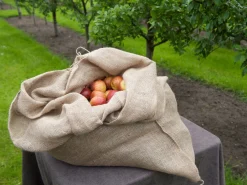 Nature Jutezak Met Aantrekkoord - Kweekbenodigdheden - 90x40 cm Natural 3 stuks