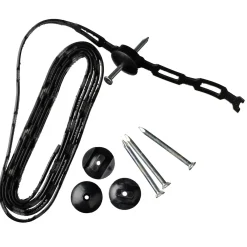 Nature Klimplantband - Klim-En Geleide Artikel - 0.1x0.7x150 cm Zwart