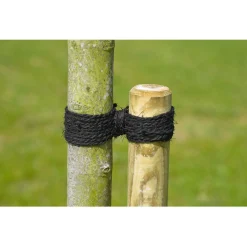 Nature Kokostouw - Klim-En Geleide Artikel - 50 m Zwart Ø3.5mm