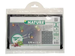 Nature Kweekfolie Kleine Groenten - Groeifolie Gronddoek - 5x0.95 m Zwart Anti-Uv