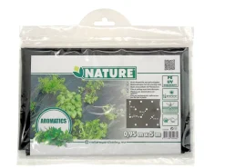 Nature Kweekfolie Tuinkruiden - Groeifolie Gronddoek - 5x0.95 m Zwart Anti-Uv