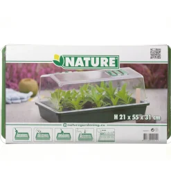 Nature Kweekkas Groen&Transparant - Kweekbakken