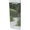 Nature Metalen Rozenboog - Plantengeleiders - 140x37x240 cm Groen