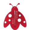 Nature Muurthermometer - Lieveheersbeestje - Thermometer - Rood
