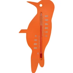 Nature Muurthermometer - Specht - Thermometer - Oranje