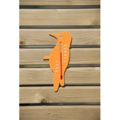 Nature Muurthermometer - Specht - Thermometer - Oranje