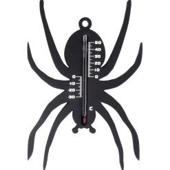 Nature Muurthermometer - Spin - Thermometer - Zwart