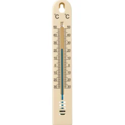 Nature Muurthermometer - Thermometer - Beige