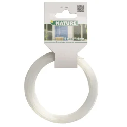 Nature Nylondraad - Klim-En Geleide Artikel - 12x1.7x12 cm Wit 15 M
