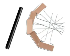 Nature Plaatetiketten - Kweekbenodigdheden - 0.2x6.2x26 cm Koper 6 stuks