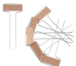Nature Plaatetiketten Koper - Kweekbenodigdheden - 0.2x6.5x16 cm Koper 6 stuks