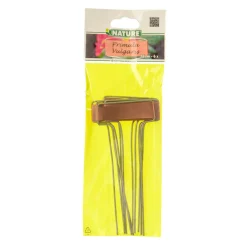 Nature Plaatetiketten Koper - Kweekbenodigdheden - 0.2x6.5x16 cm Koper 6 stuks