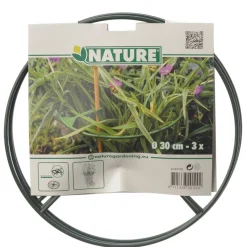 Nature Plantensteun Set 3 Ringen Groen - Klim-En Geleide Artikel