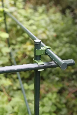 Nature Plantenstokclips - Klim-En Geleide Artikel - 1.6x1.6 cm Groen 10 stuks