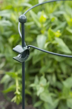 Nature Plantstok Ø8mm Met Verstelbare Clip Groen - Klim-En Geleide Artikel