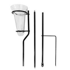 Nature Regenmeter Van Glas - Regenmeter - Transparant