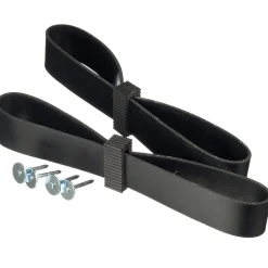 Nature Rubber/Canvas Boomband - Klim-En Geleide Artikel - 60x3.8x0.4 cm Zwart 2 stuks