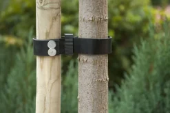 Nature Spijkerboomband - Klim-En Geleide Artikel - 90x3.8x0.2 cm Zwart