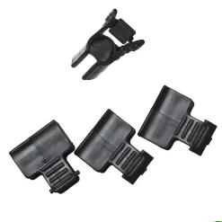 Nature Tunnelfolie Bevestigingsclip - Tunnelkassen - 2.5x4x4 cm Zwart 4 stuks